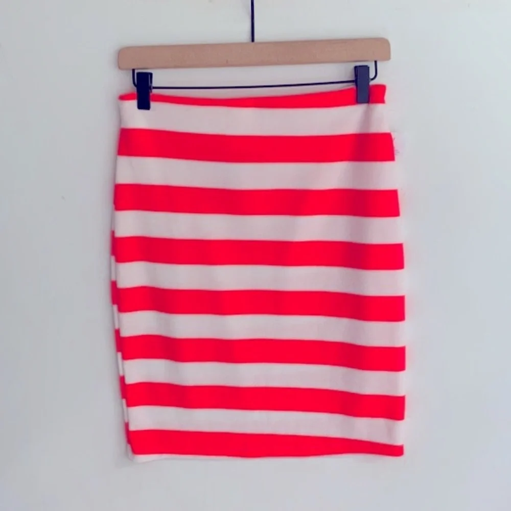 Rainbow neon striped